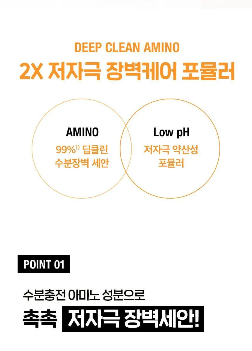 [저자극장벽케어] 뉴트로지나 딥클린 젠틀 포밍 클렌저 150g 더블기획 상세페이지 5